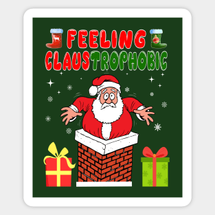 Feeling Claustrophobic Sticker